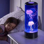 Jellyfish LED Night Light and Color Changing Sensory Mood Table Lamp