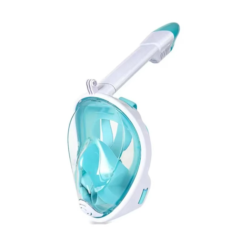 Ocean Explorer Full-Face Dry Snorkel Mask with 180 View – Anti-Fog Easy-Breathing Mask for Adults & Teens