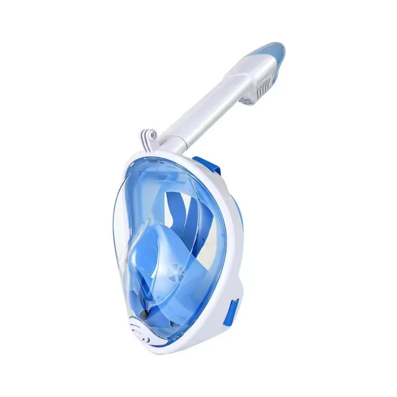 Ocean Explorer Full-Face Dry Snorkel Mask with 180 View – Anti-Fog Easy-Breathing Mask for Adults & Teens