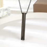 Breathing-Focus Pendant Necklace – Nicotine-Free Slow-Breathing Accessory for Calm Moments and Mindful Habits