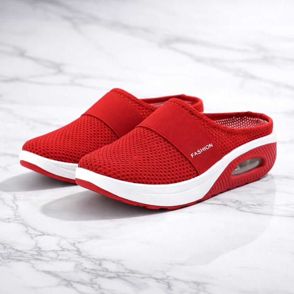 Versatile Supportive Mesh Slippers for Easy Wear and Everyday Relief – Soft Cozy Indoor Footwear for Home Comfort