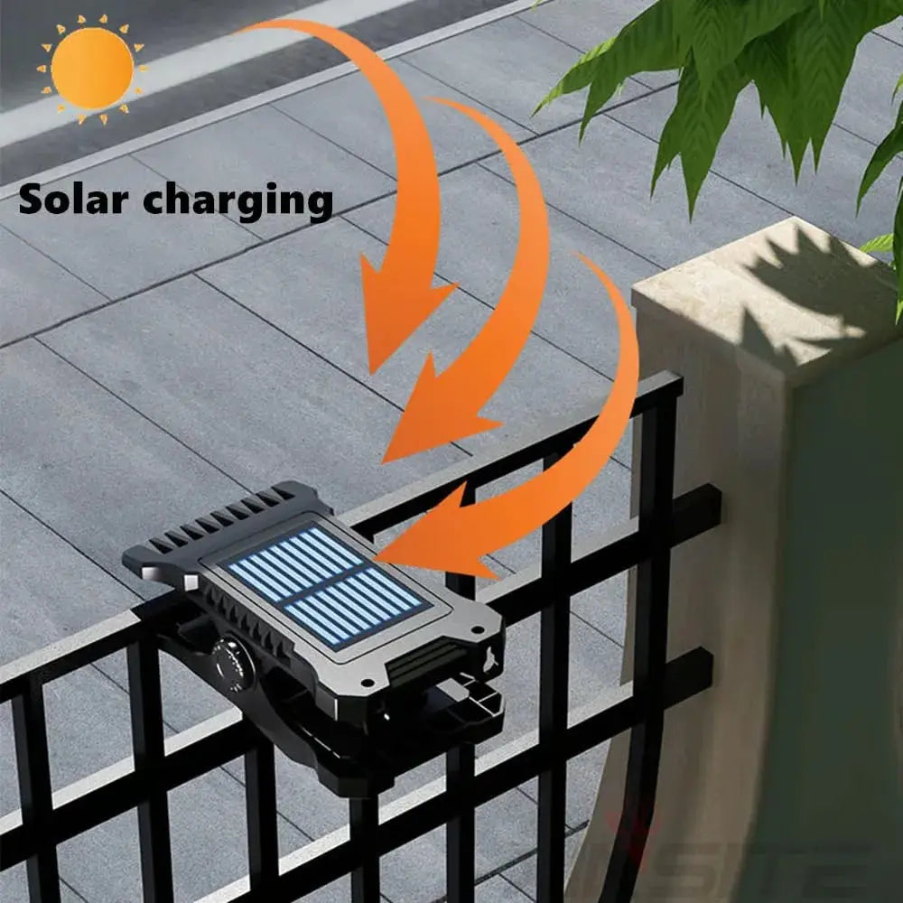 Clip-On Solar Motion Sensor Lights – Waterproof Wireless Outdoor Security Lighting with 3 Modes