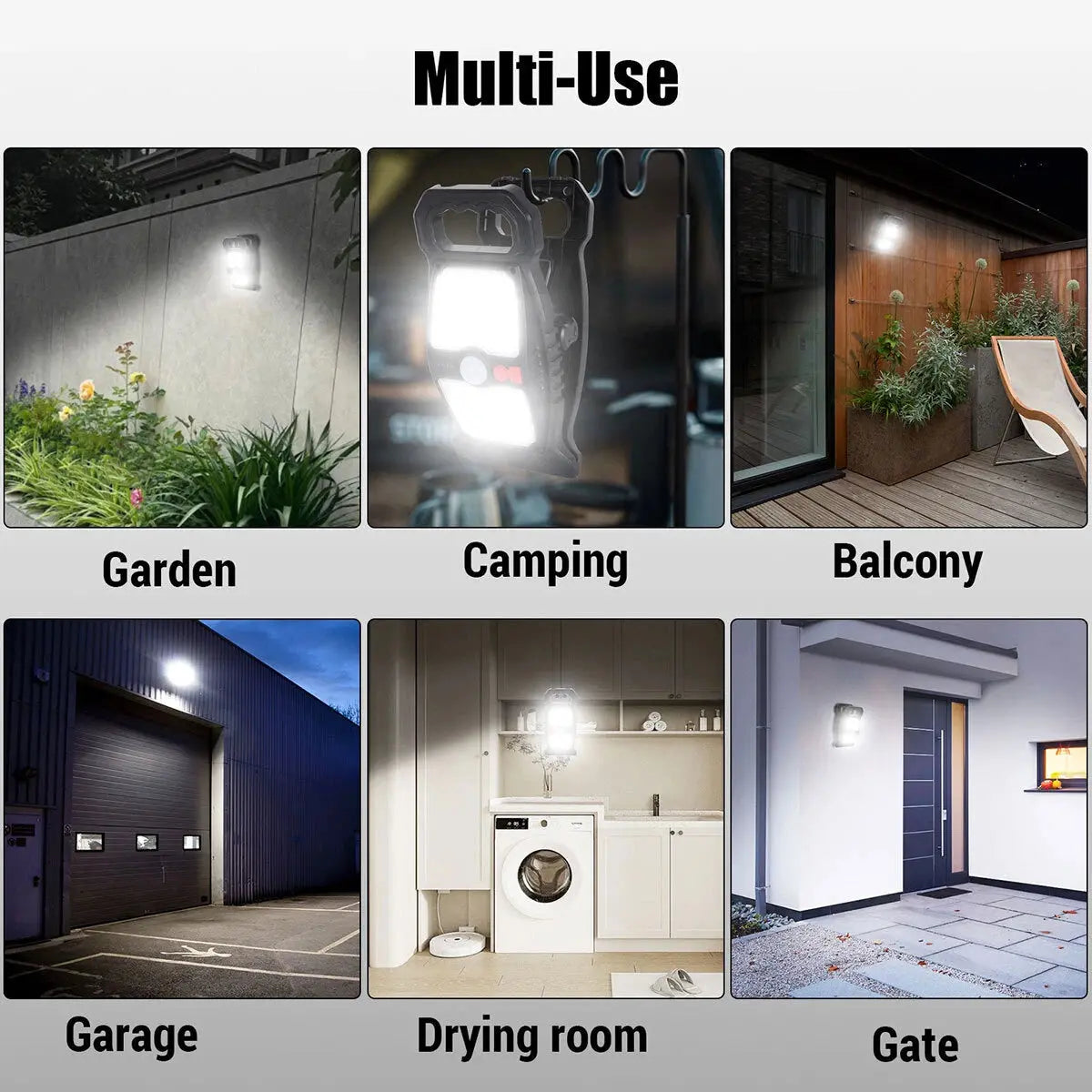 Clip-On Solar Motion Sensor Lights – Waterproof Wireless Outdoor Security Lighting with 3 Modes