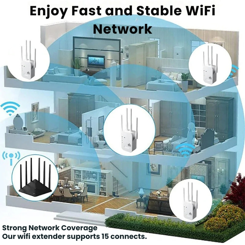 Outdoor WiFi Extender & Repeater | Weatherproof Long Range Booster