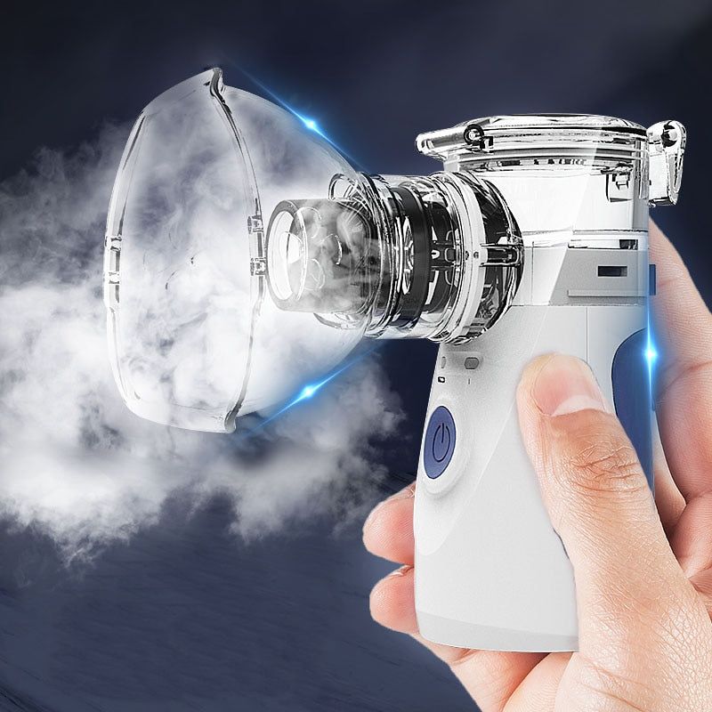 Portable Ultrasonic Nebulizer | Rechargeable Travel Breathing Machine