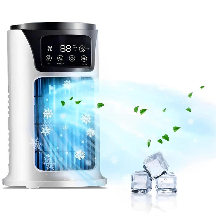 Mini Portable Air Conditioner with Remote Control – Energy-Saving Quiet Cooler for Small Rooms & Offices
