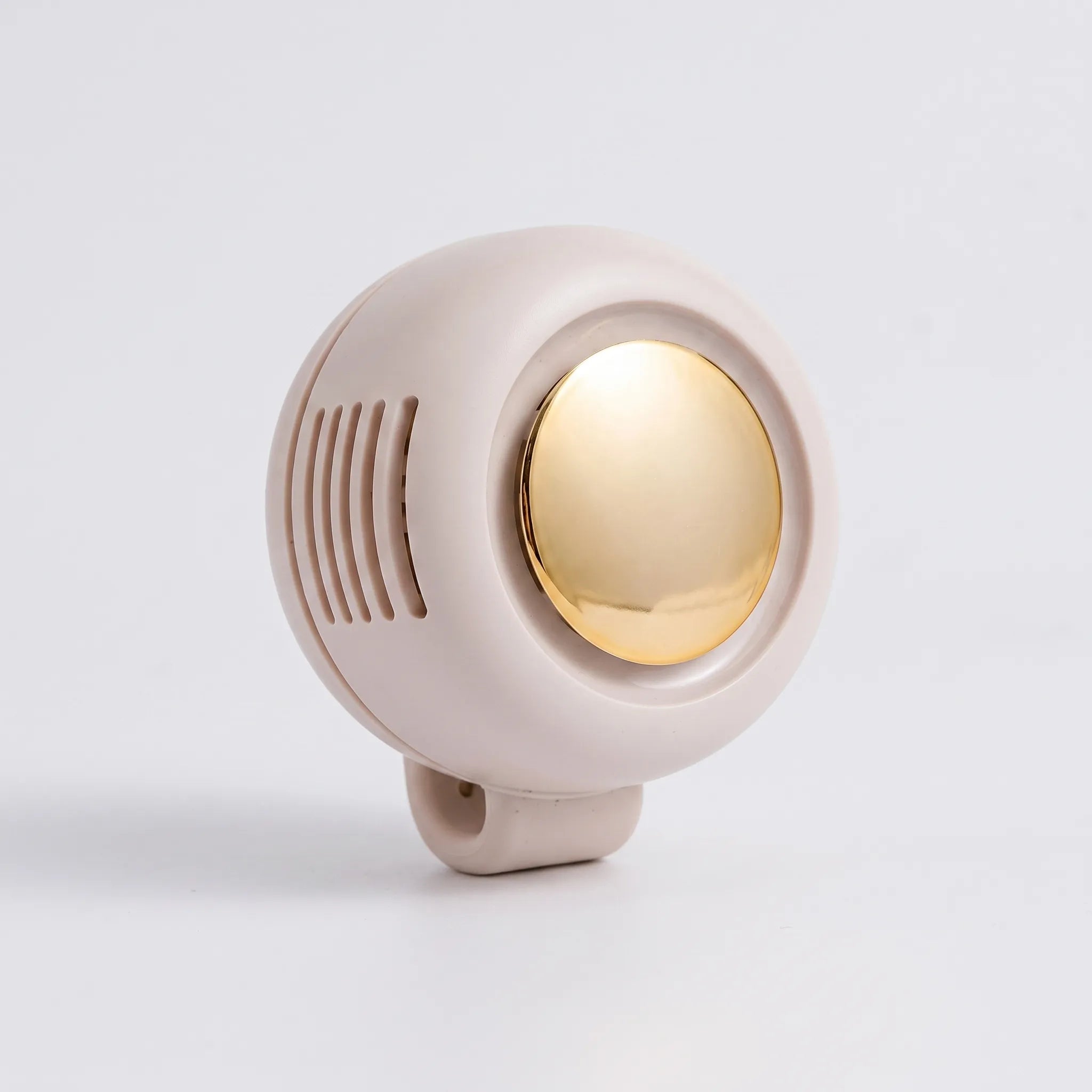 Clip-on waist fan in white