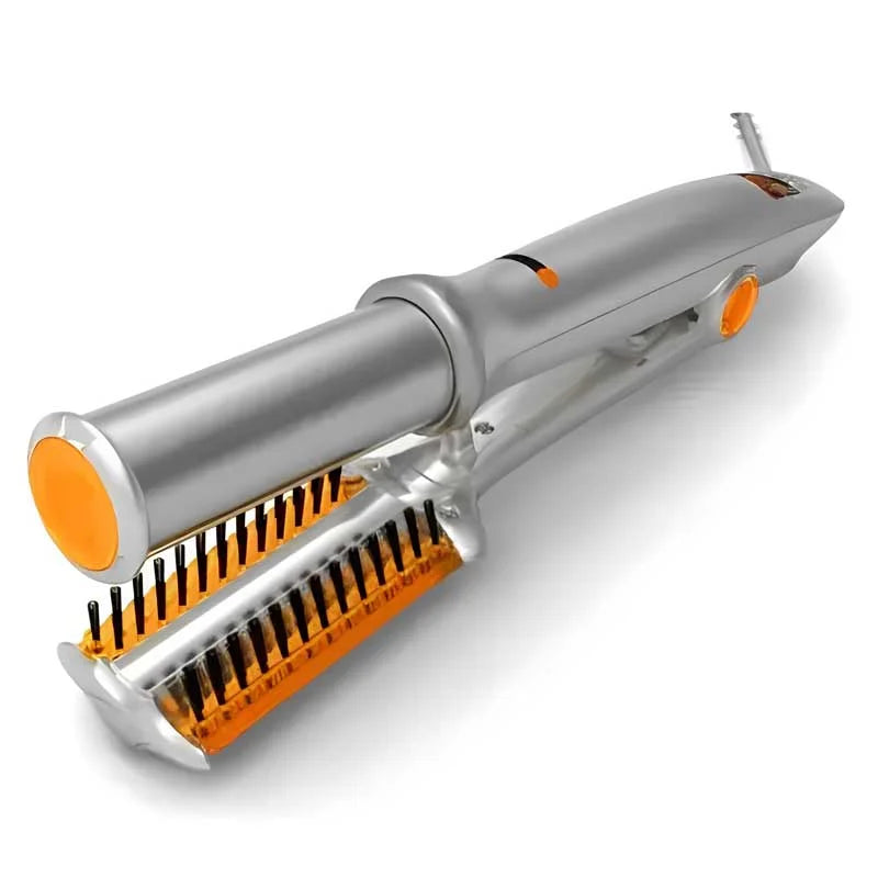 Professional 2 in 1 Rotating Iron and Hair Styling Brush