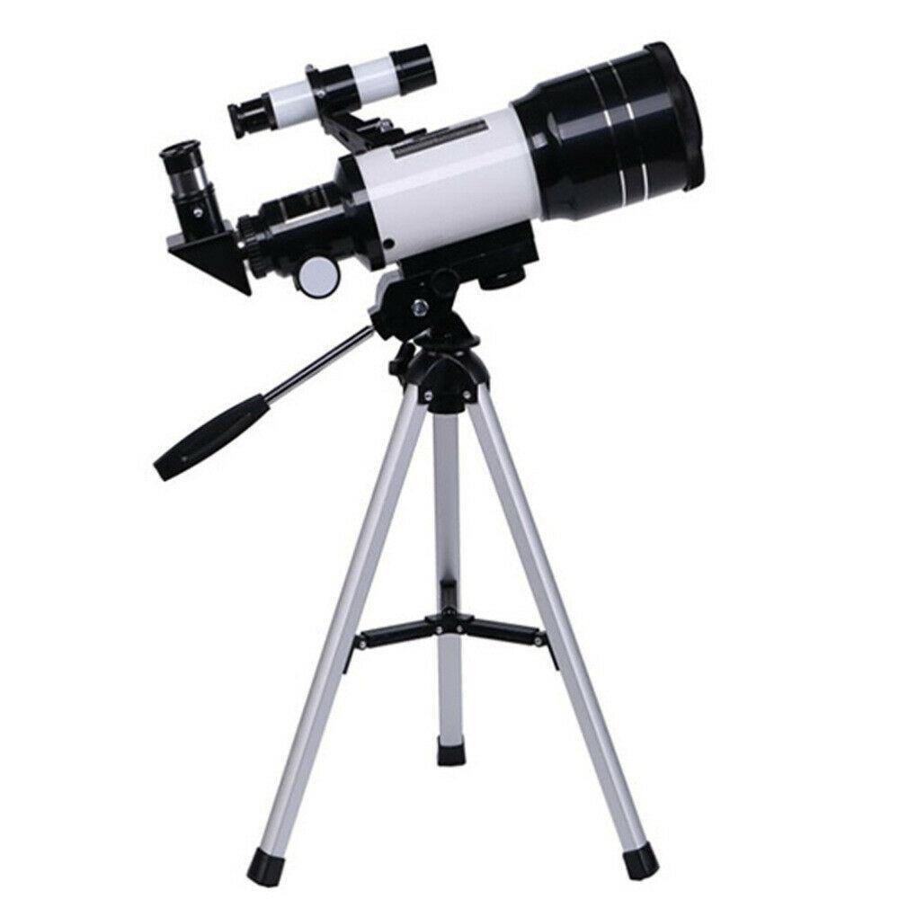 CosmoView | Astronomical Refractor Telescope 70mm Aperture 300mm Focal Length with Phone Adapter