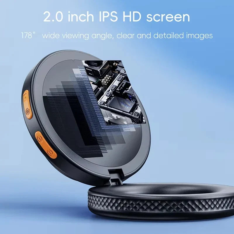 Handheld LED Digital Microscope with 500X Zoom and 2 Inch IPS Screen