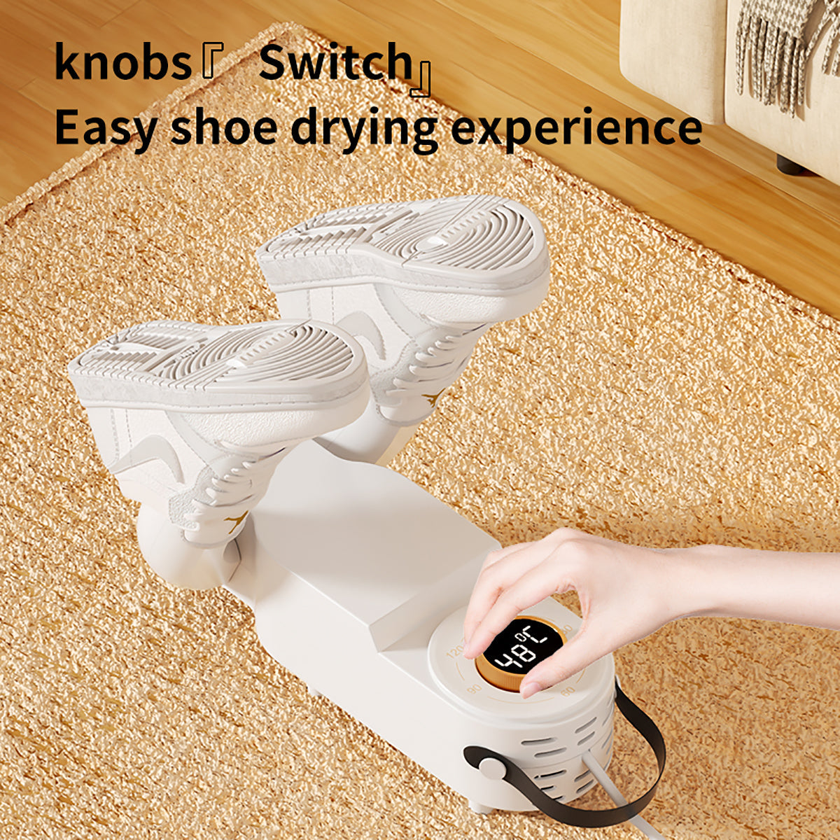 Electric Shoe Dryer & Boot Warmer | UV Light Deodorizer