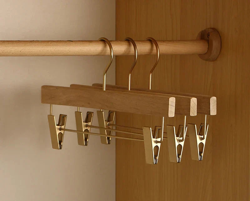 Premium Camphor Wood Wide Shoulder Clothing Hangers Set of 2