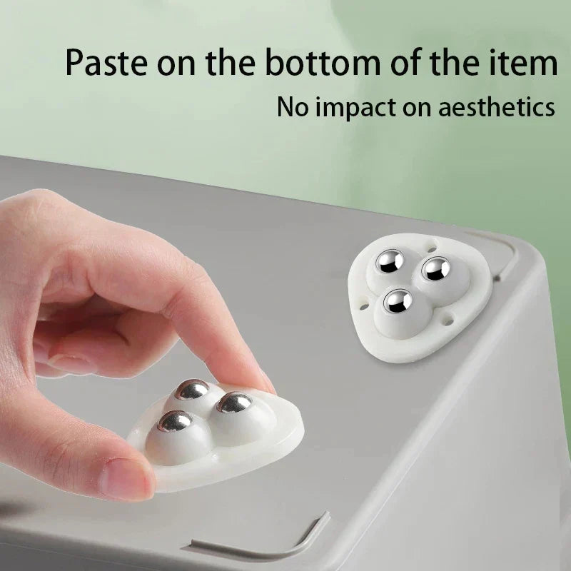 Self Adhesive Rotating Furniture Mover Caster Wheels