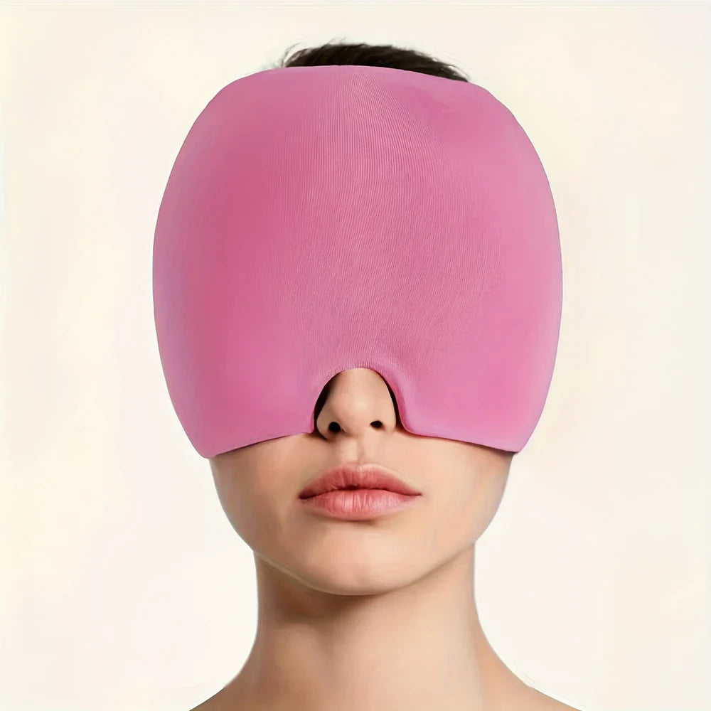 Migraine Relief Cap | Cold Therapy Headache Wrap & Ice Hat