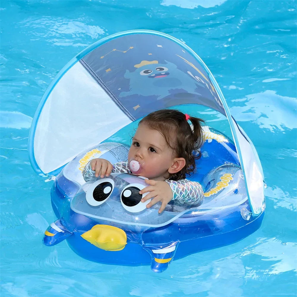 Safe Baby Swimming Ring and Pool Float for 6 to 36 Months