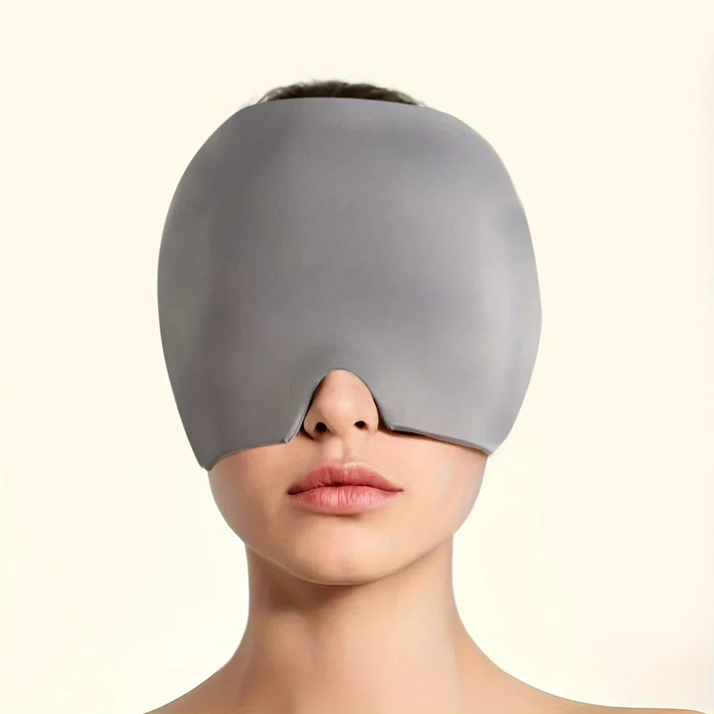 Migraine Relief Cap | Cold Therapy Headache Wrap & Ice Hat