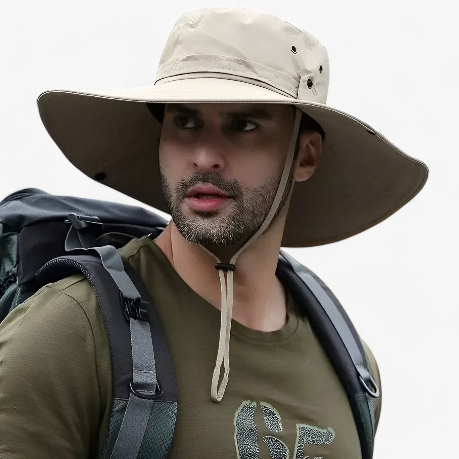 Breathable UV Protection Sun Hat for Hiking Camping and Fishing