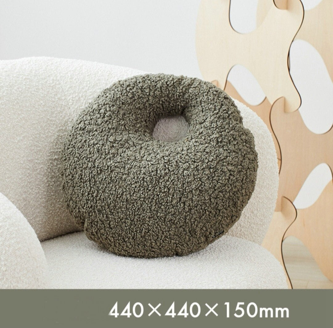 Stone Shaped Plush Pillows | Fluffy Pebble Floor Cushions for Home Decor