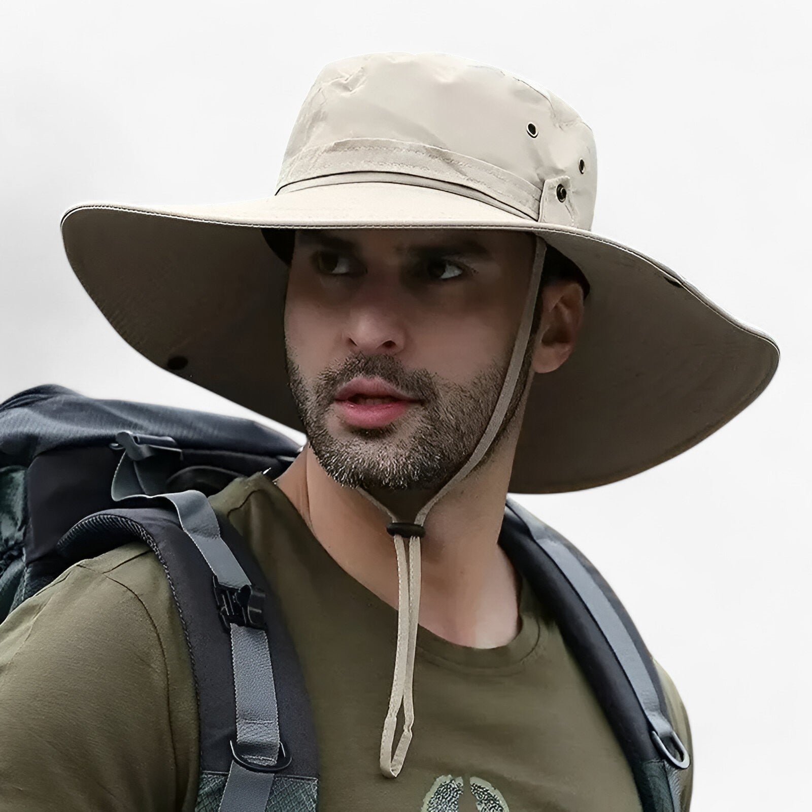 Breathable UV Protection Sun Hat for Hiking Camping and Fishing