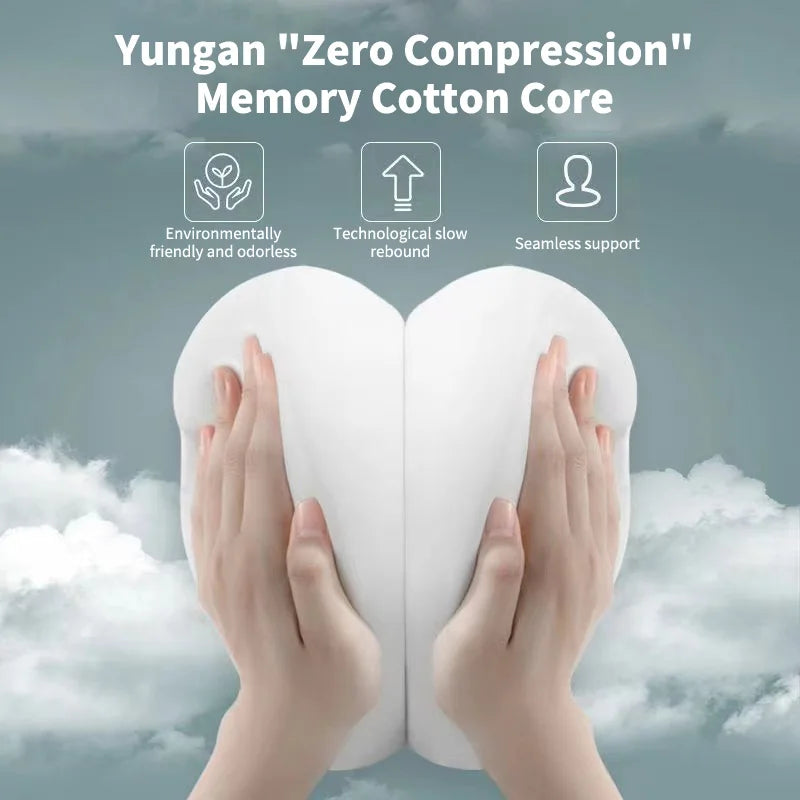 Ergonomic Lumbar Pillow | Lower Back Support Cushion for Posture