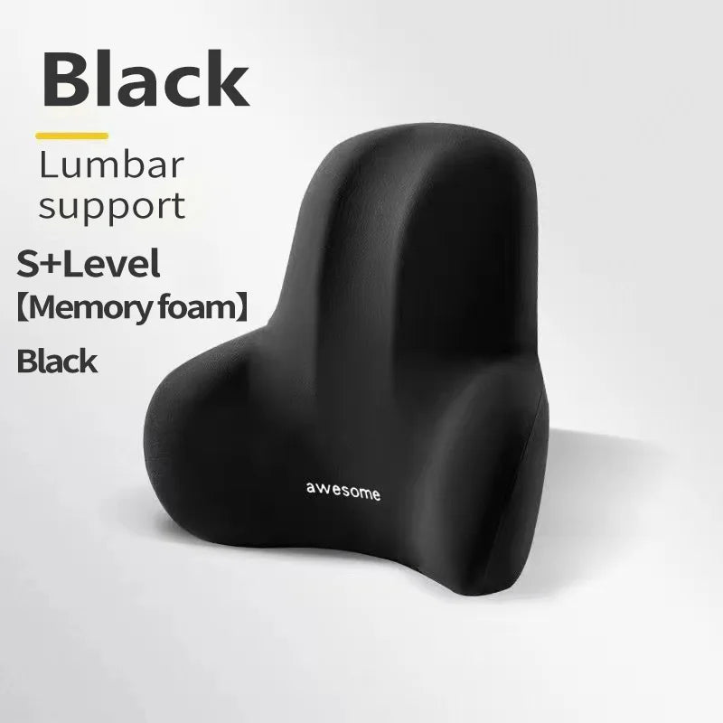 Ergonomic Lumbar Pillow | Lower Back Support Cushion for Posture