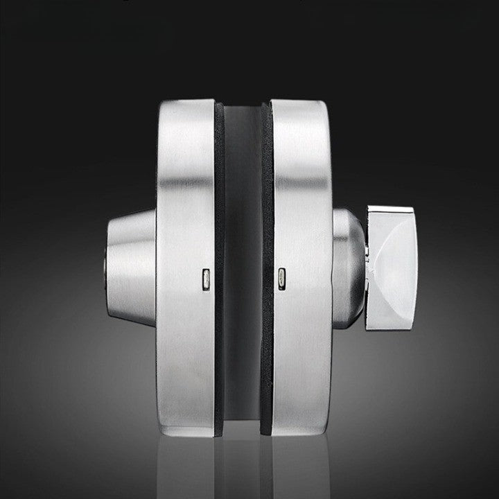 Secure Stainless Steel Sliding Glass Door Lock – No-Drill Safety Latch for Home, Office & Patio Doors