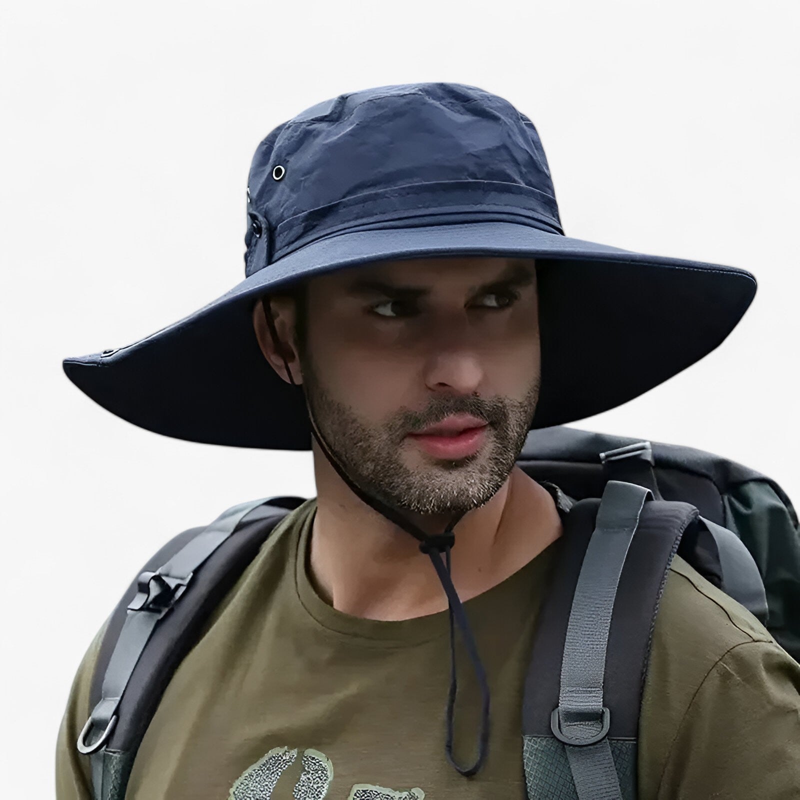 Breathable UV Protection Sun Hat for Hiking Camping and Fishing