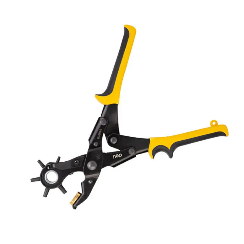 Precision Leather Hole Punch Pliers – Heavy-Duty Craft Cutter for Belts, Straps & DIY Leatherwork