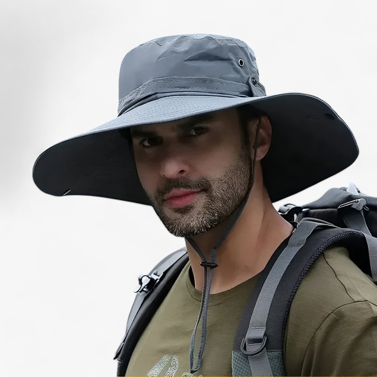 Breathable UV Protection Sun Hat for Hiking Camping and Fishing