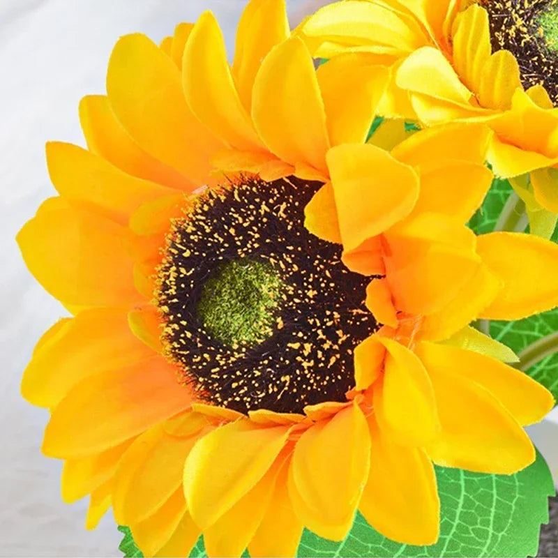 Rechargeable Sunflower LED Lamp | Cordless Dimmable Bedside Night Light