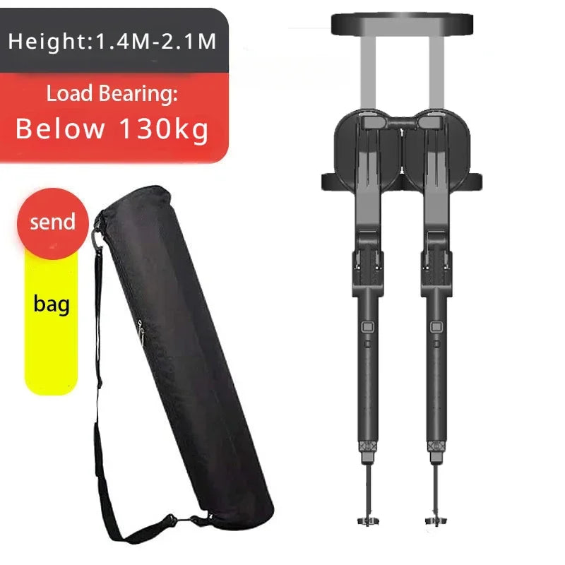Wearable Exoskeleton Folding Chair and Portable Outdoor Travel Seat