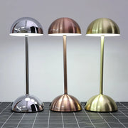 USB Rechargeable LED Touch Table Lamp with 3-Color Lighting