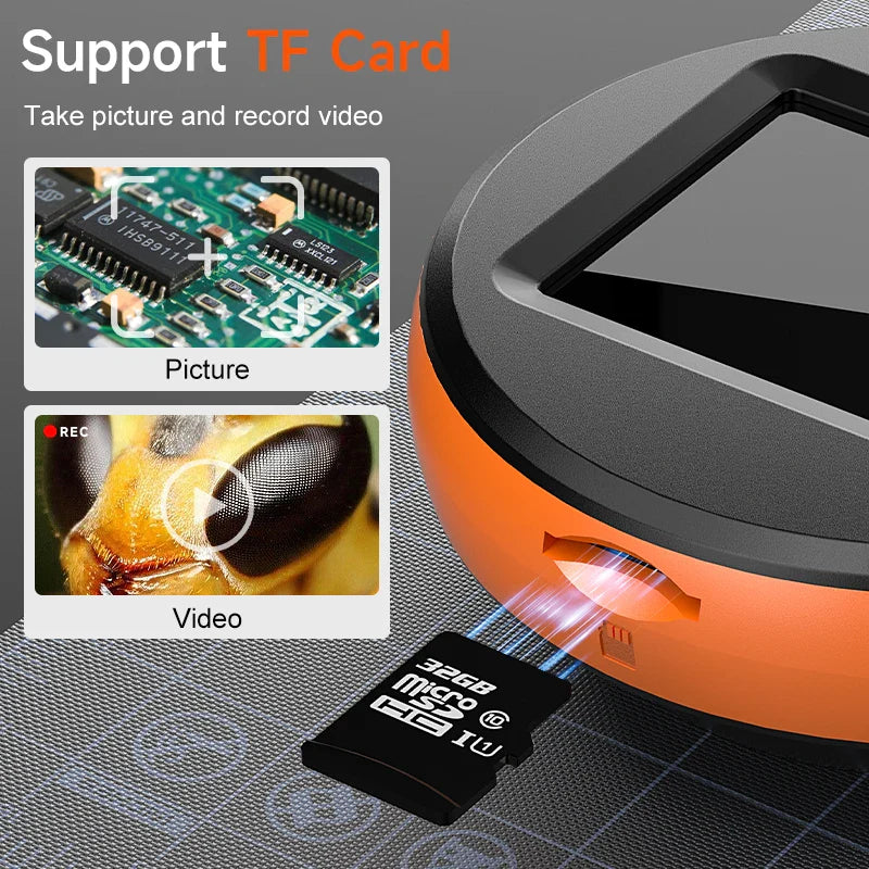 HD Digital PCB Repair Microscope with 1080P and 2 Inch IPS Screen