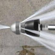 High-Pressure Drain Jetting Nozzle – Stainless Steel Sewer & Pipe Cleaning Sprayer Attachment