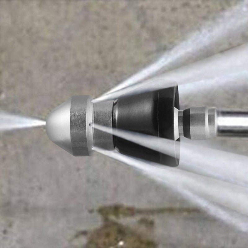 Sewer Jetter Nozzle for Pressure Washer | Drain Cleaning Attachment