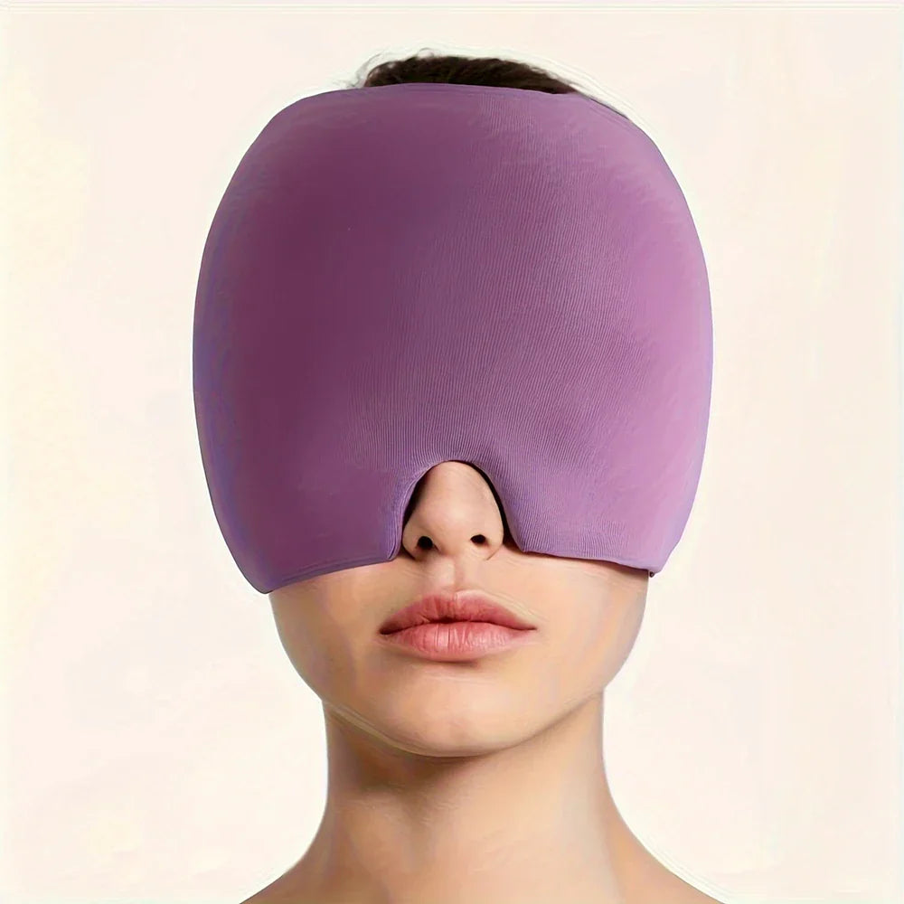 Migraine Relief Cap | Cold Therapy Headache Wrap & Ice Hat