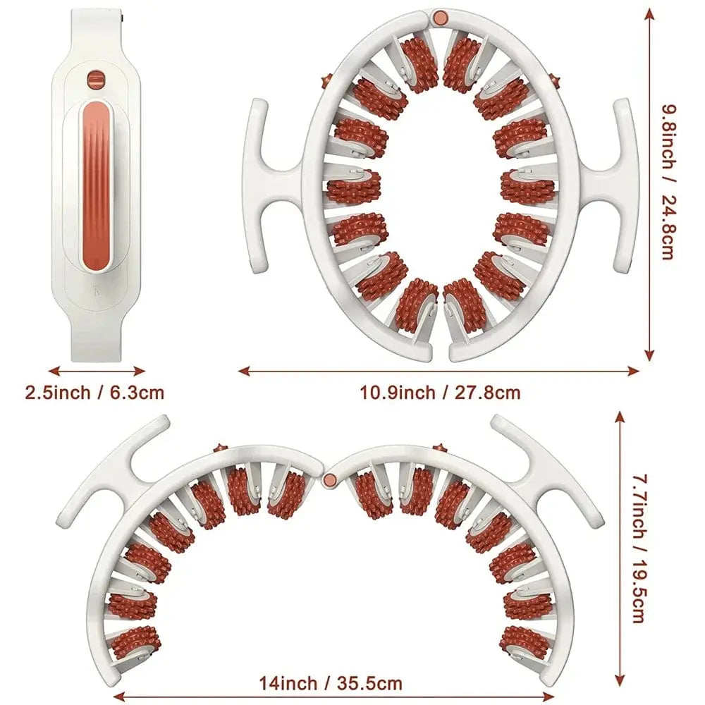 Multi-Node Muscle Roller Stick | Deep Tissue Trigger Point Massager