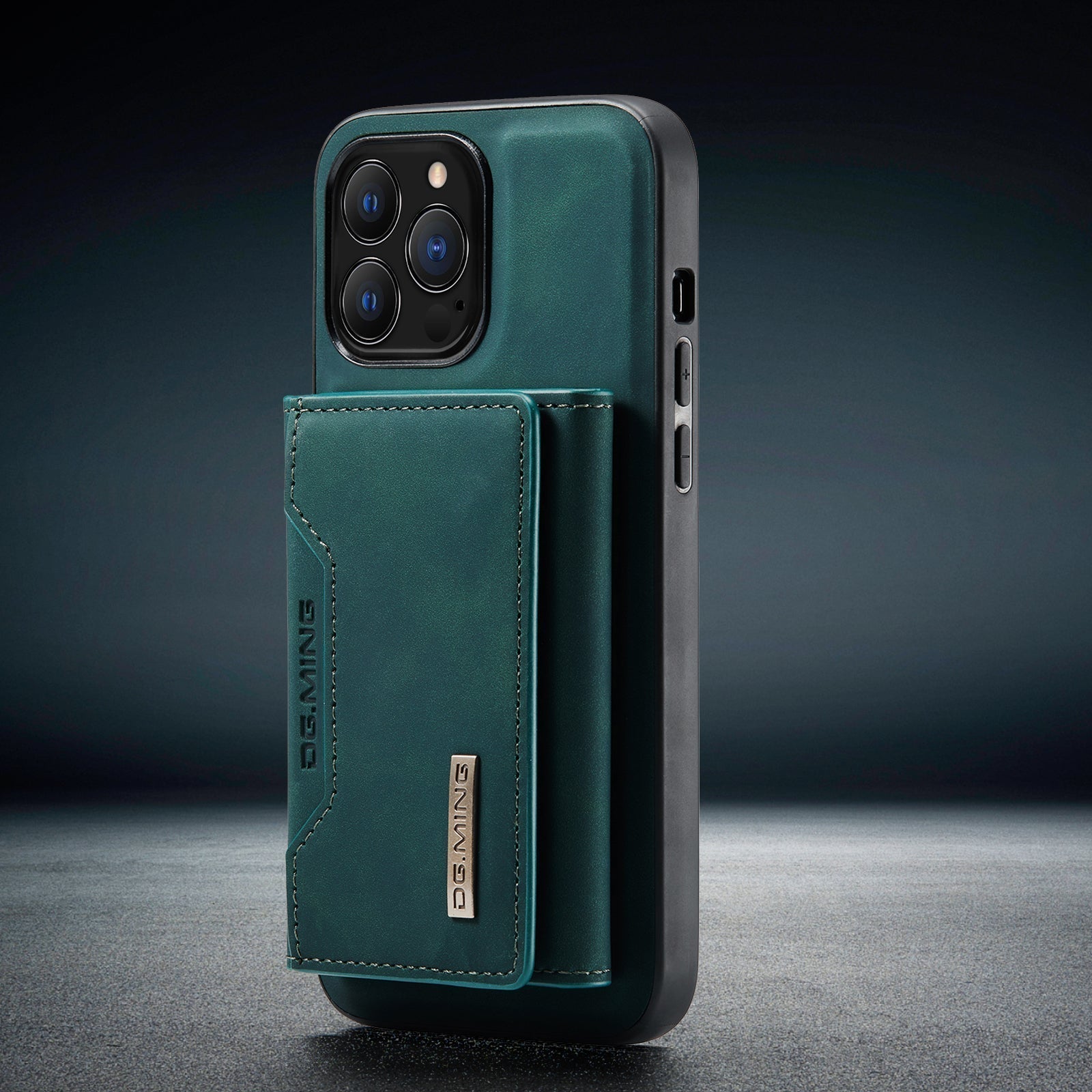 2-in-1 Detachable Leather Wallet Phone Case for iPhone – Magnetic Card Holder Cover with Kickstand