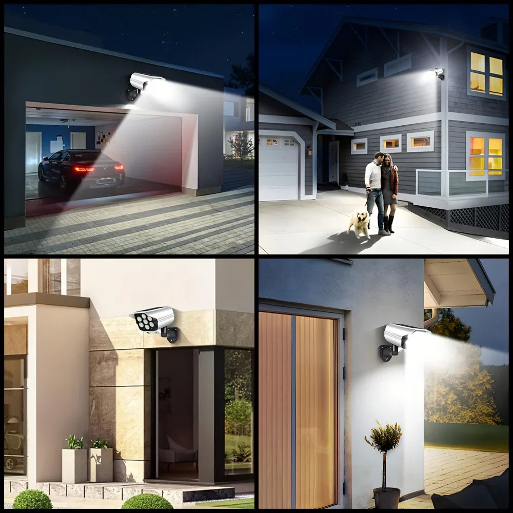Wireless Solar LED Security Floodlight with Motion Sensor 2000LM