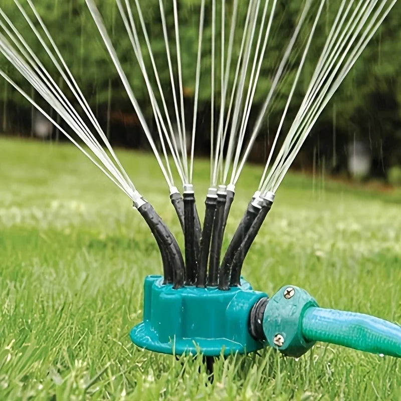 Adjustable 12 in 1 Garden Sprinkler with 360 Degree Irrigation