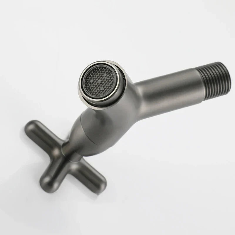 Solid Brass Wall Mounted Cold Water Faucet and Tap