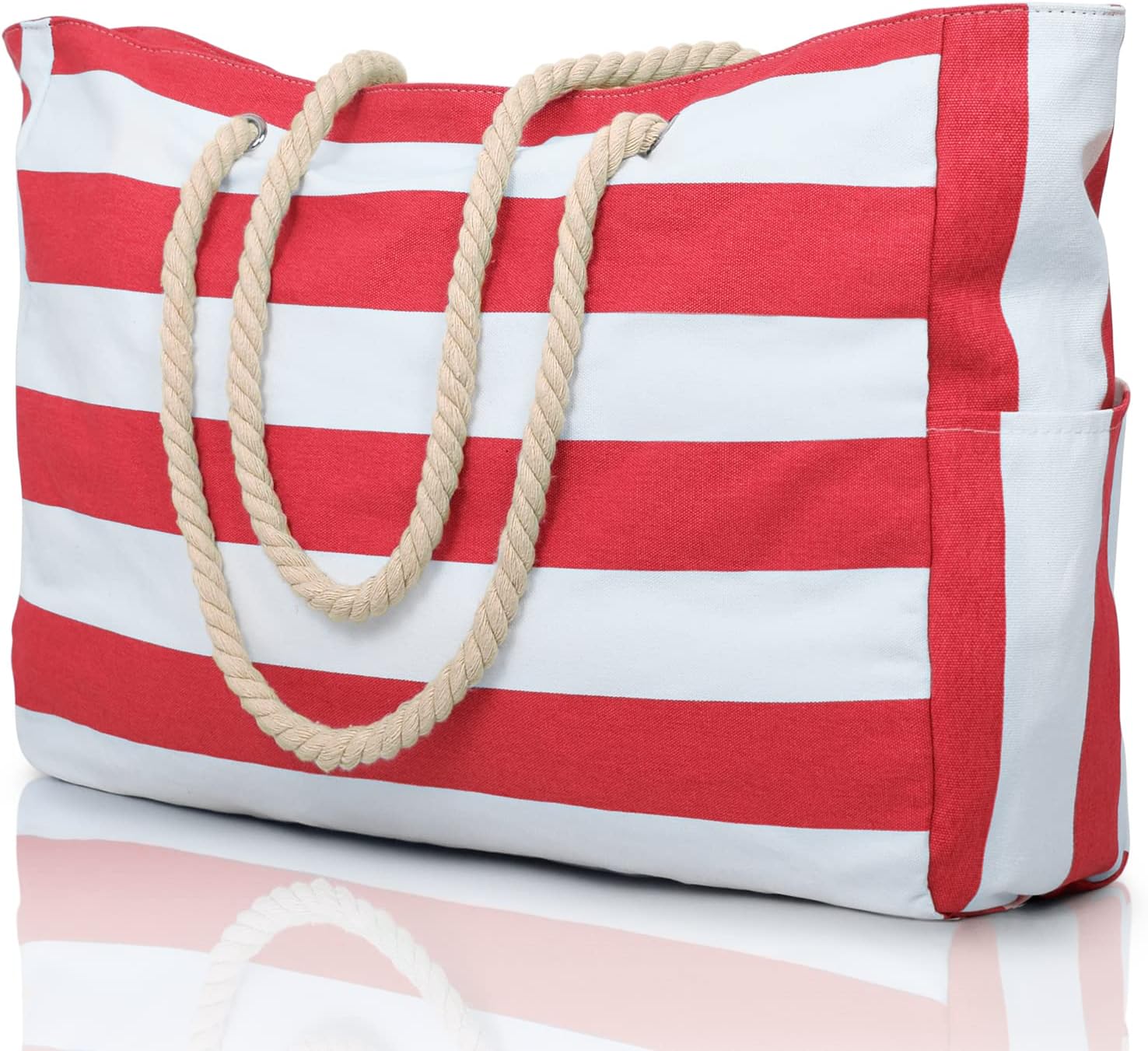 Waterproof Beach Tote Bag | Oversized Sandproof Pool & Travel Bag