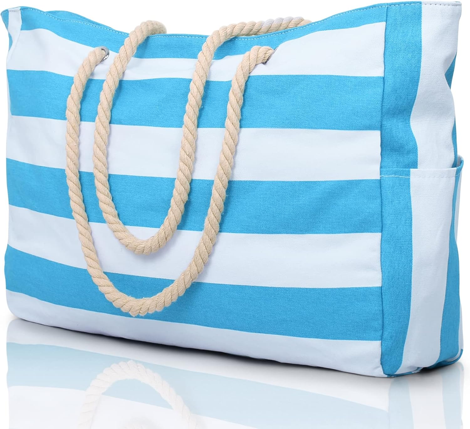 Waterproof Beach Tote Bag | Oversized Sandproof Pool & Travel Bag