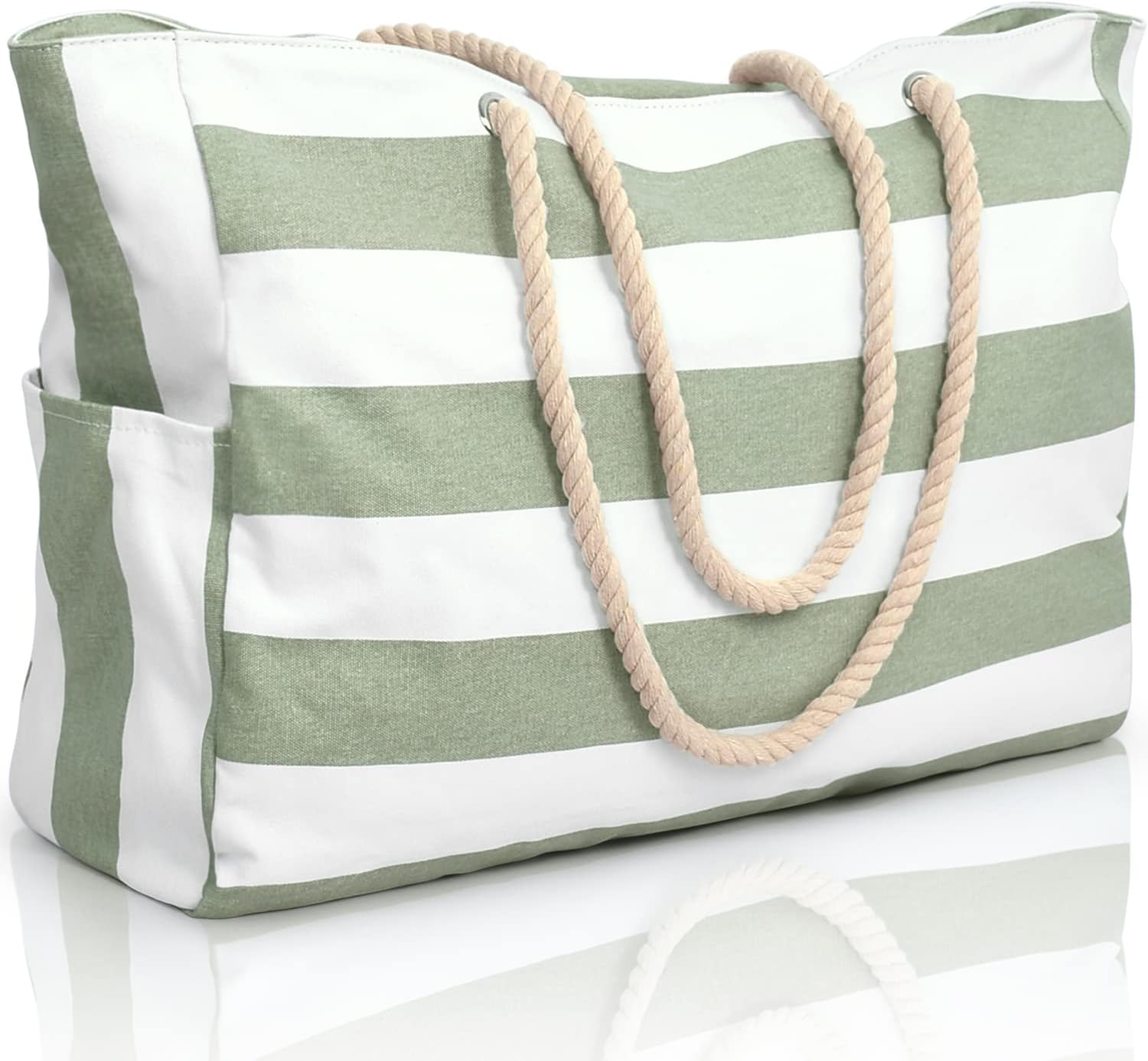 Waterproof Beach Tote Bag | Oversized Sandproof Pool & Travel Bag