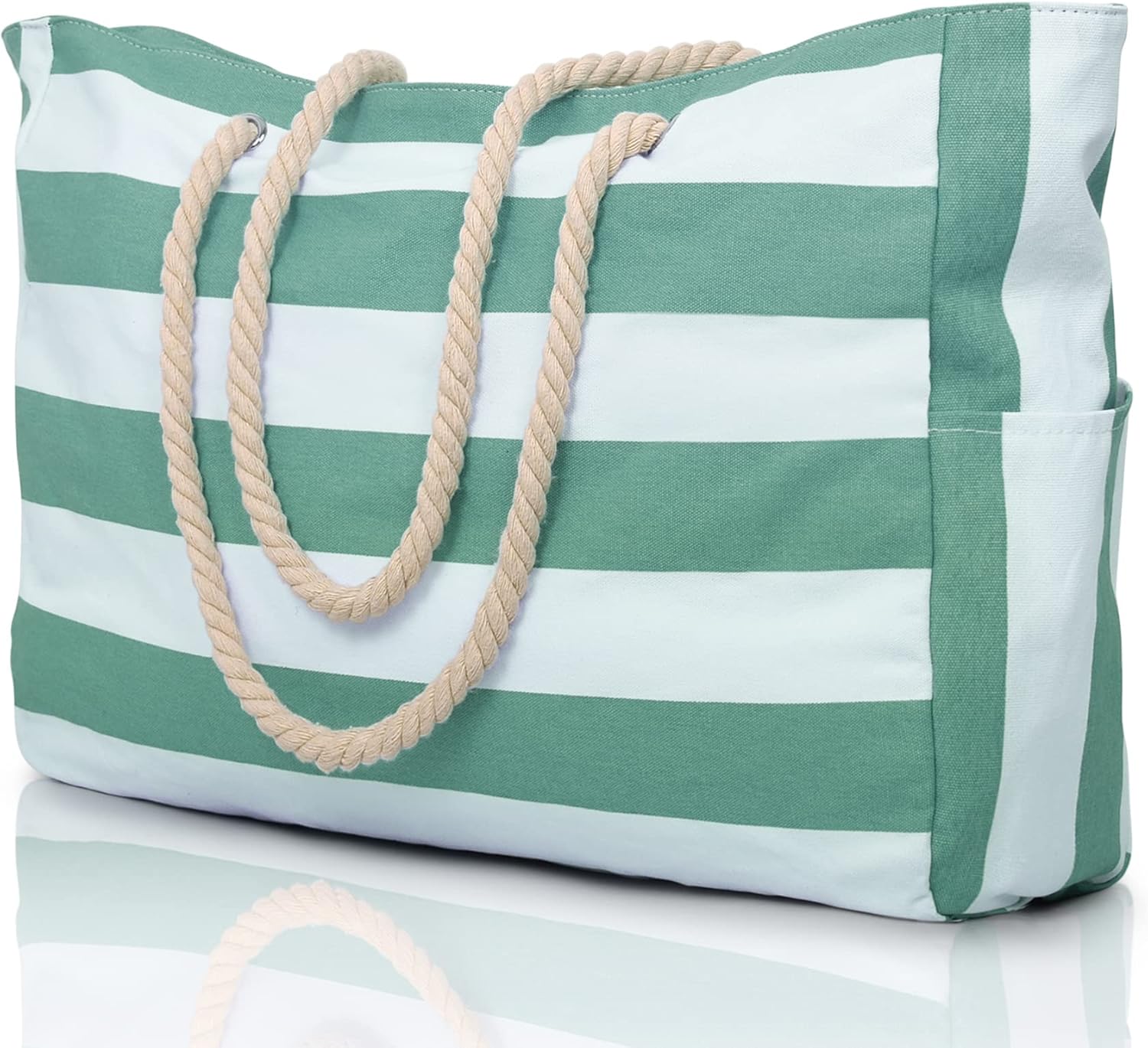 Waterproof Beach Tote Bag | Oversized Sandproof Pool & Travel Bag