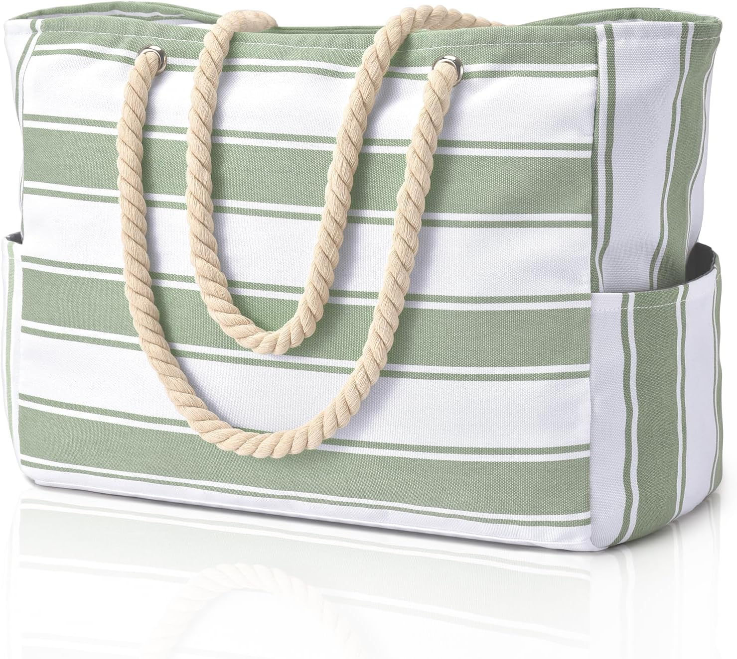 Waterproof Beach Tote Bag | Oversized Sandproof Pool & Travel Bag