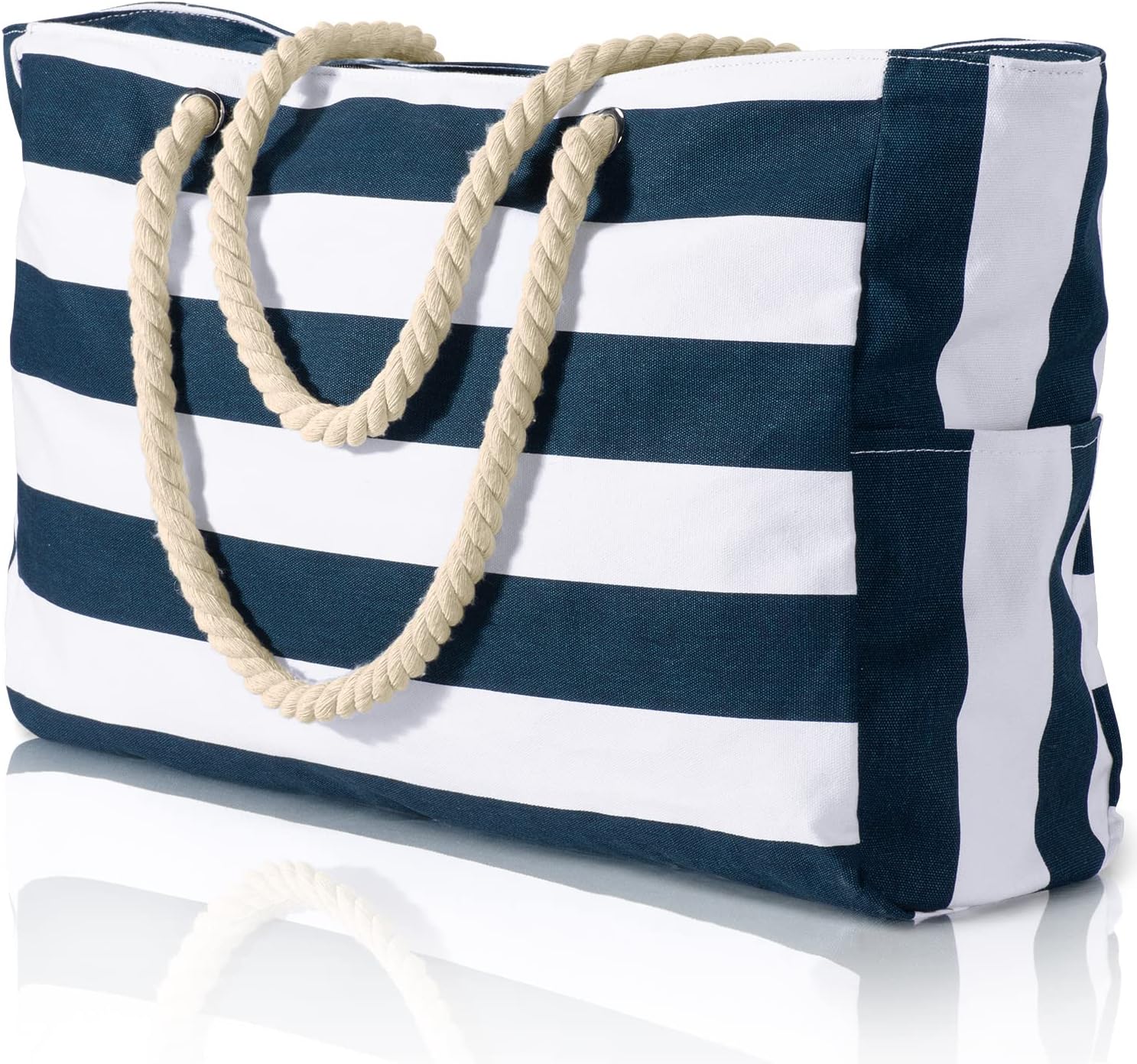 Waterproof Beach Tote Bag | Oversized Sandproof Pool & Travel Bag