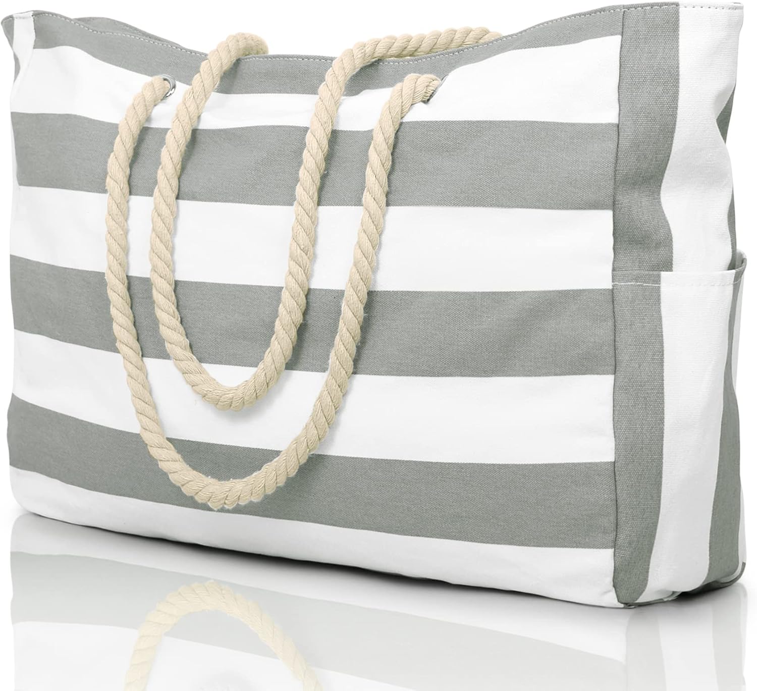 Waterproof Beach Tote Bag | Oversized Sandproof Pool & Travel Bag