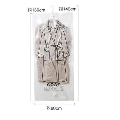 Space Saving Hanging Vacuum Storage Bags for Clothes Set of 3