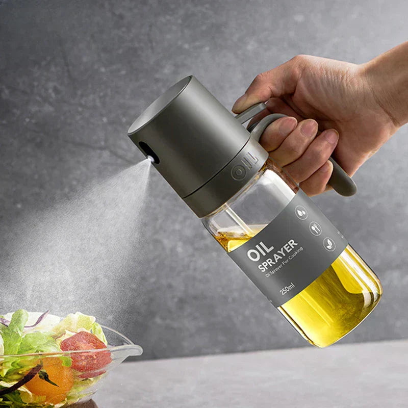 Glass Olive Oil Sprayer | 250ml Air Fryer & Cooking Dispenser